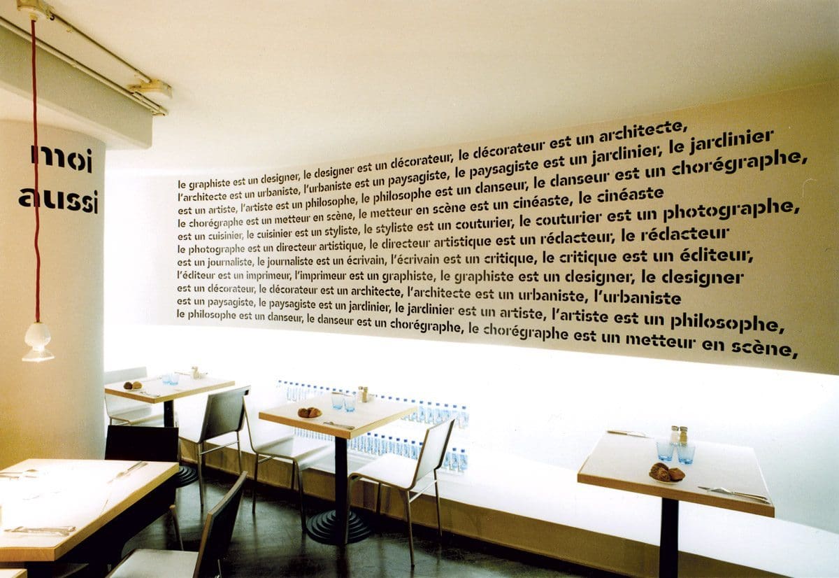 Lancement du livre Conversations chez colette, des phrases sur les murs, l’exposition dans le livre. 