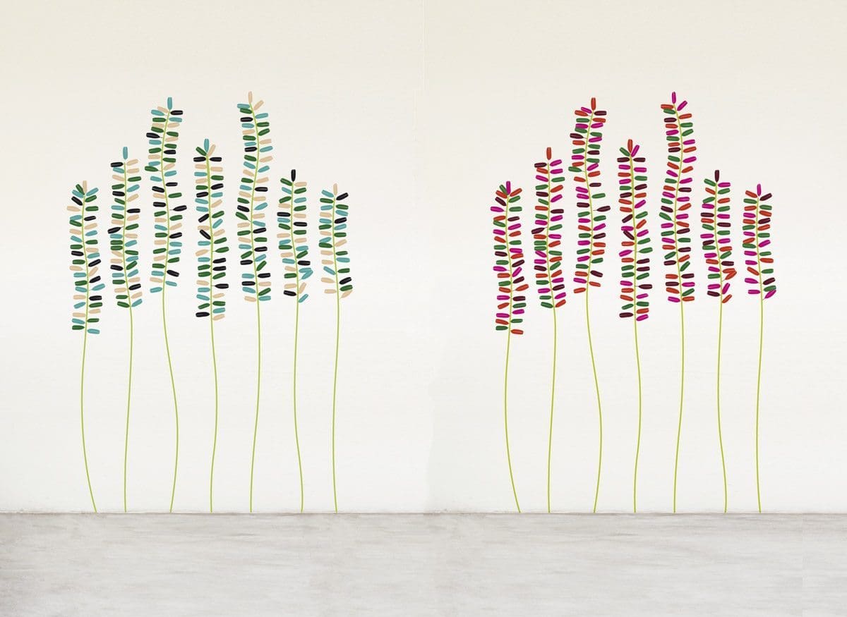 Le wallsticker butterfly, design IchetKar, édition Domestic