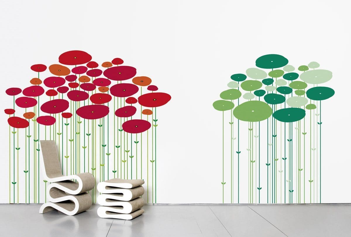 Le wallsticker Jungle, design IchetKar, édition Domestic