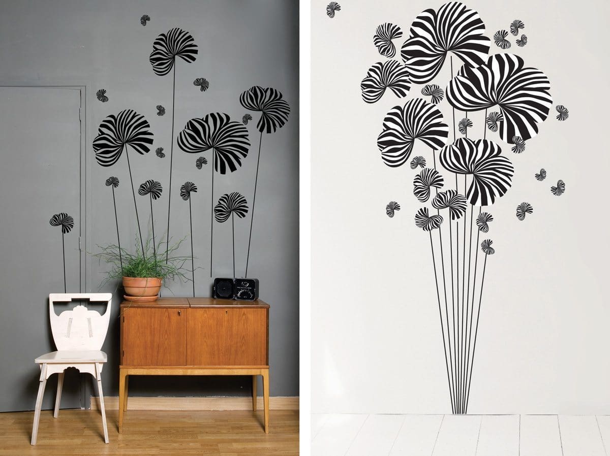 Le wallsticker Berlingot, design IchetKar, édition Domestic