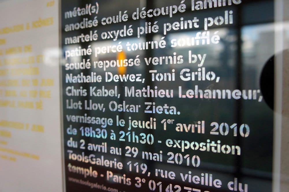 Ichetkar expose les cartons de la Toolsgalerie à la BnF, graphisme contemporain