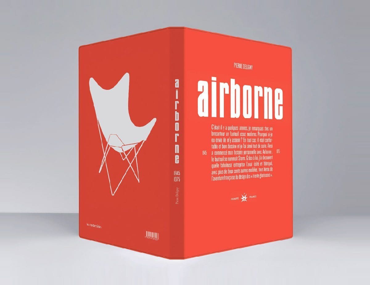 Monographie Airborne écrite et éditée par la galerie parisienne Les Modernistes, design Ich&Kar