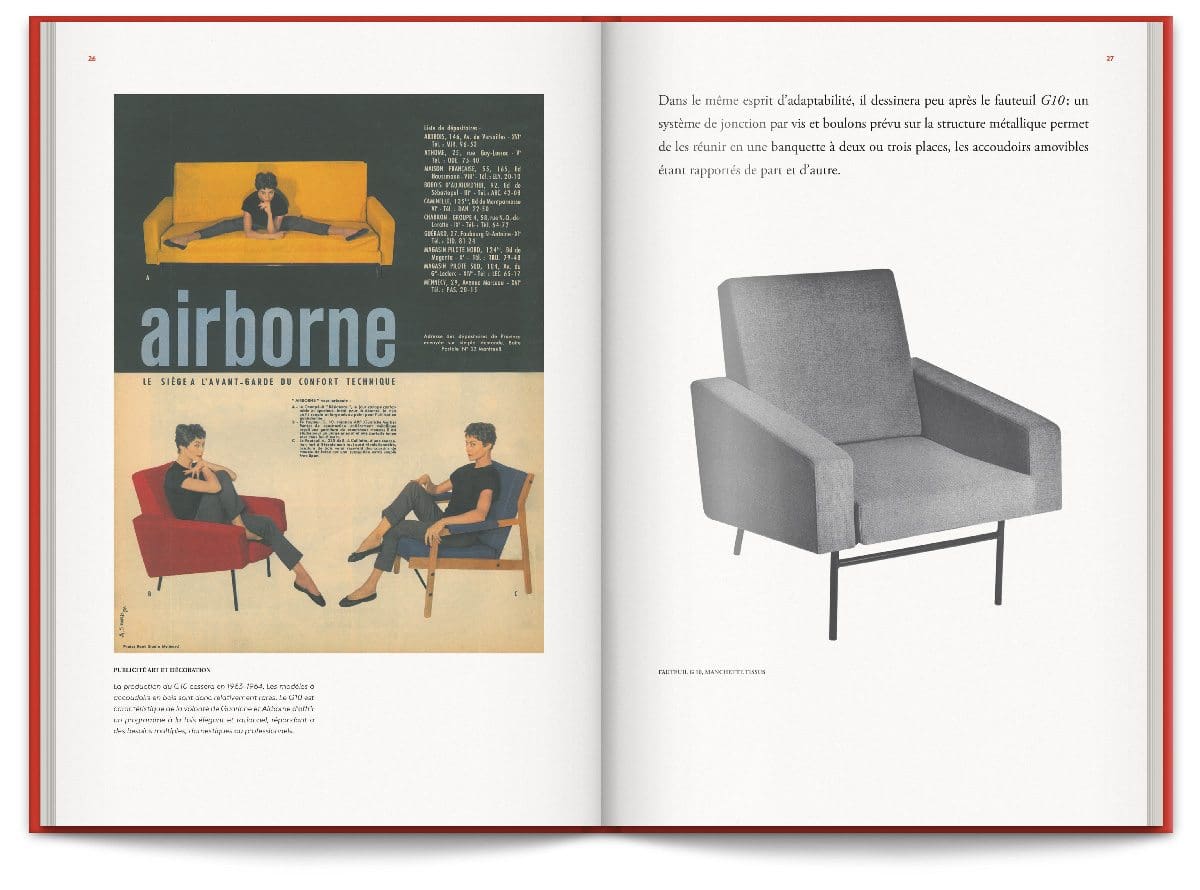 Monographie Airborne écrite et éditée par la galerie parisienne Les Modernistes, design Ich&Kar