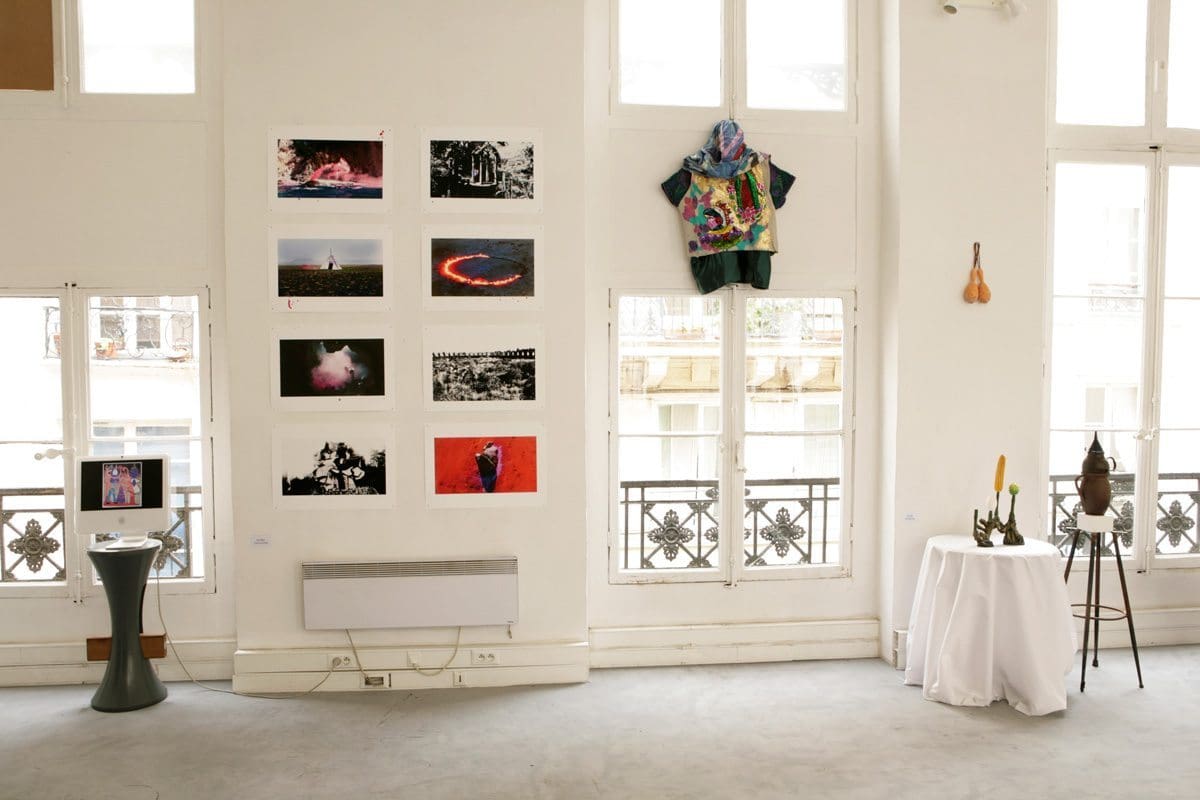 Exposition La bande de Mexico, Paris Design Week 2014, avec Ich&Kar, Emmanuel Picault et autres, au restaurant le Derrière