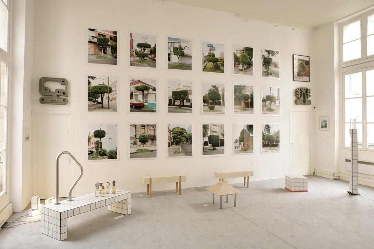 Exposition La bande de Mexico, avec Ich&Kar, Paris Design Week 2014, photographie d'Erwan Fichou, restaurant Le Derrière