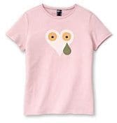 T-shirt rose Pokerface Love, collection capsule Colette Uniqlo