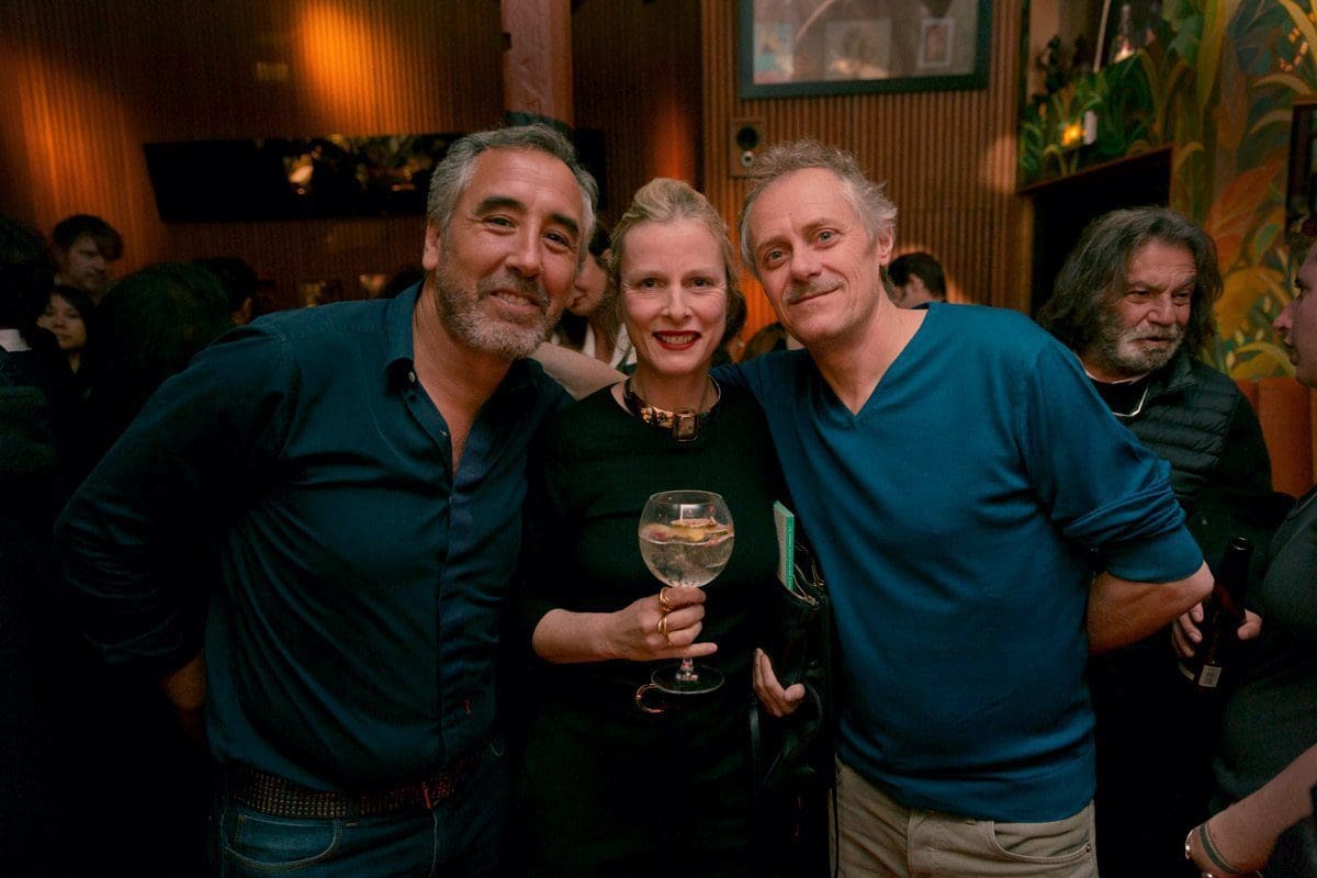 Hakim Mazouz, Karin Viard à L'andy cocktail Party