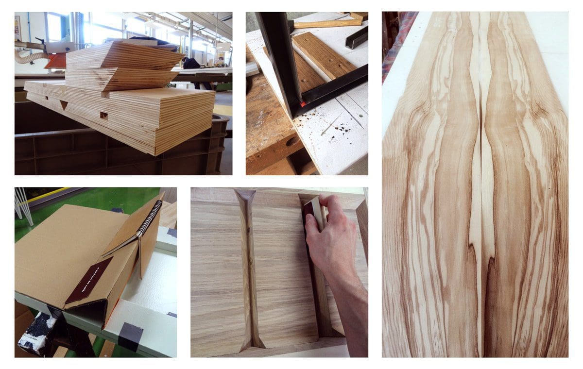 table de guillaume butin pour ichetkar fabrication