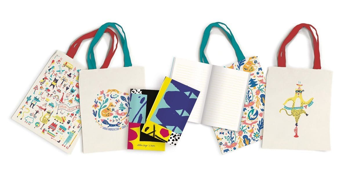 Éram ichetkar roulez jeunesse rentrée 2016 toat bag sarah andreacchio marion lacourt carnet atelier bingo