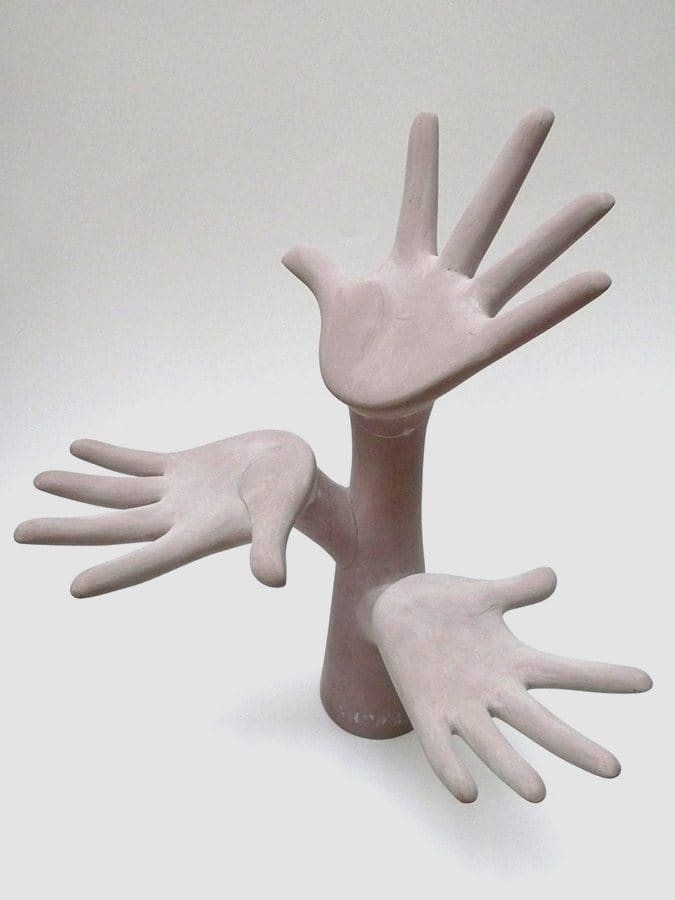 arbres à mains ichetkar sculpture mains hands