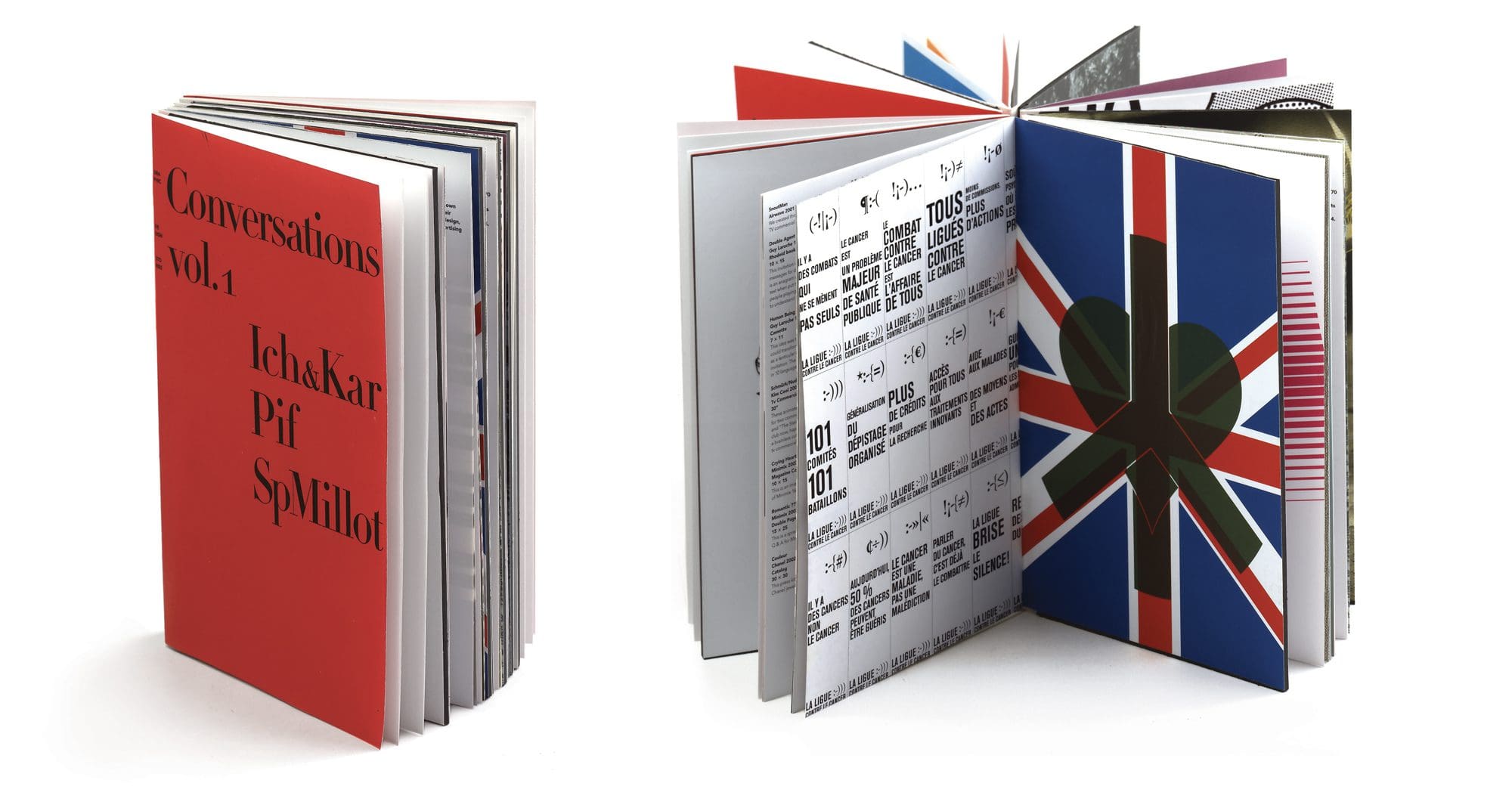 Le livre conversation vol.1, un dialogue entre IchetKar, Pif et SpMillot.