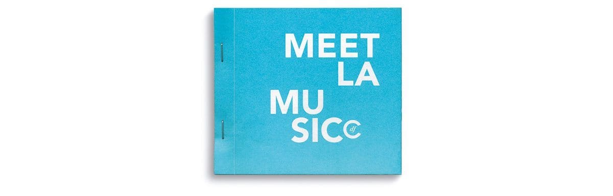 La pochette de la compilation du Condesa df, Meet la Music, design ichetkar
