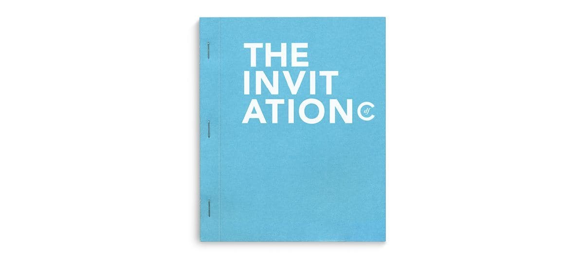 La couverture de the invitation book du condesa df, design Ichetkar