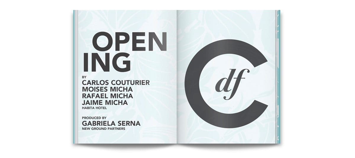 The invitation book du condesa df, design Ichetkar