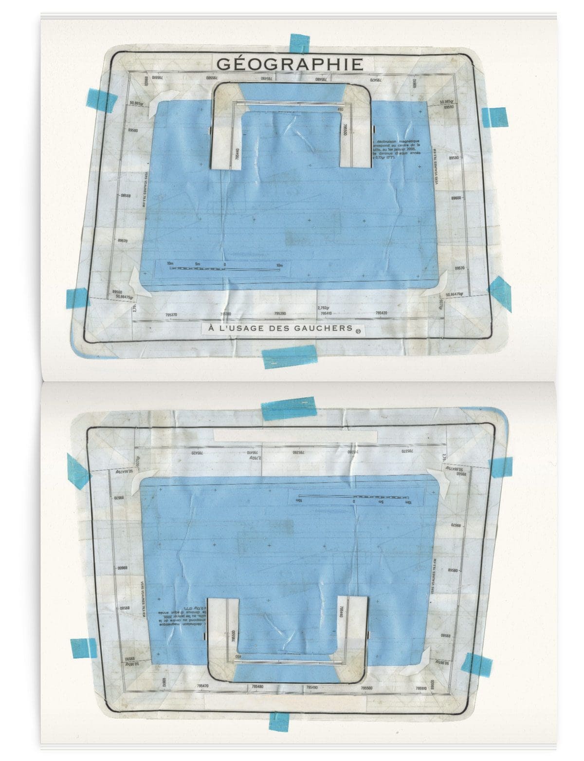 Illustration d'une valise pour gauchers dans le magazine Iconofly, revue d’art autour d’un accessoire le sac de voyage, design IchetKar