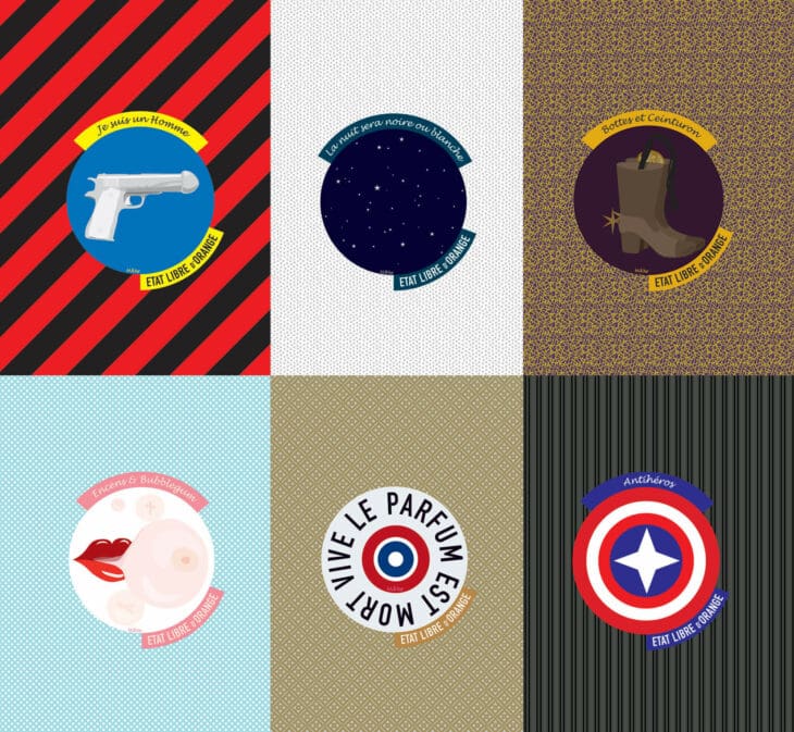 Illustrations érotiques des parfums d'État Libre d'Orange : Étienne de Swardt accorde carte blanche à Ich&Kar, créant ainsi une collaboration artistique unique.