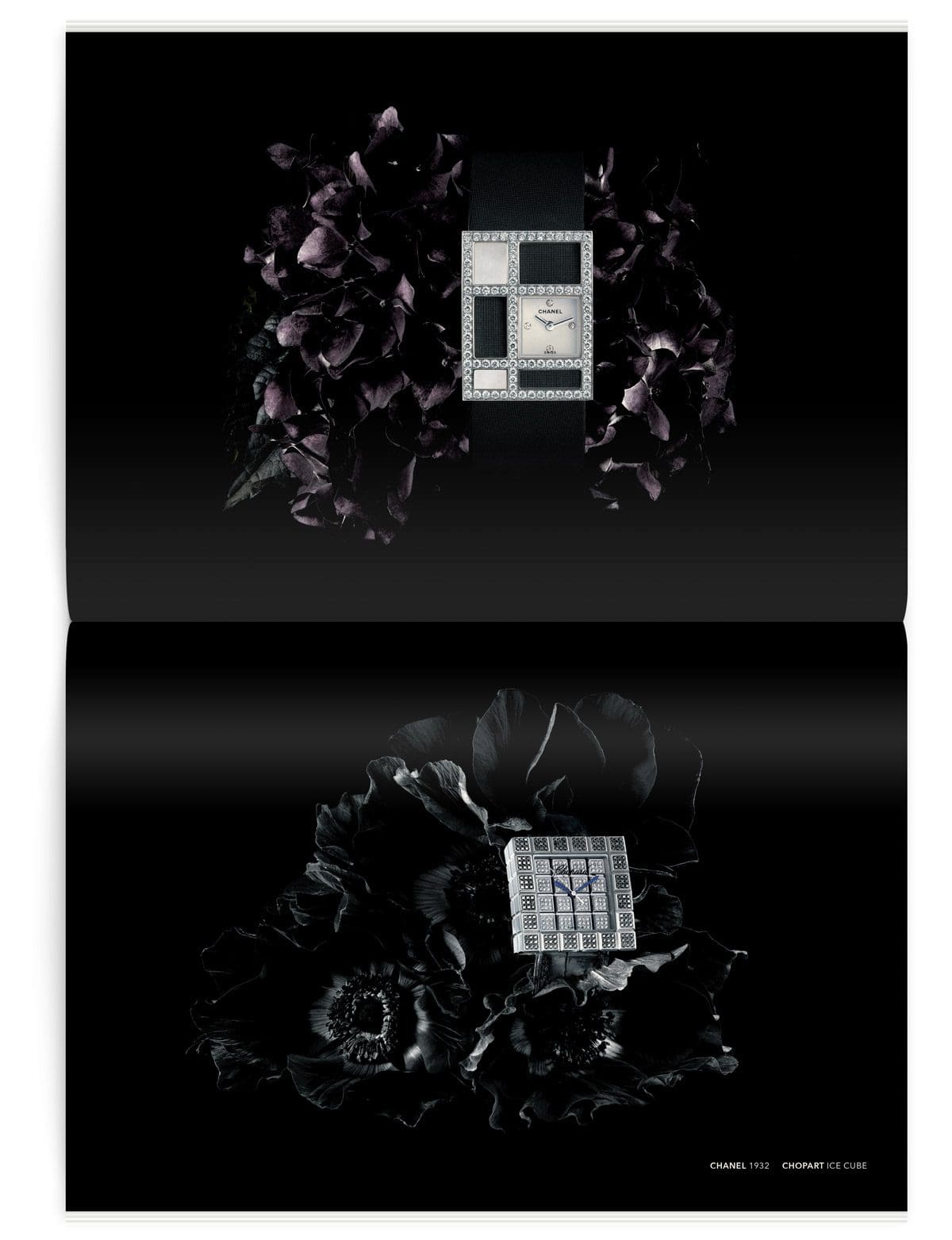 Les montres Chanel et Chopard dans le magazine Iconofly, revue d’art autour d’un accessoire, la montre, design IchetKar
