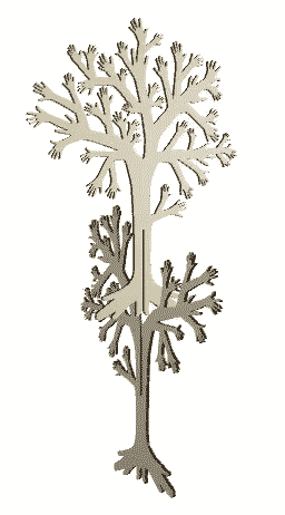 My tree, collection 123 furniture de Domestic, arbre en planche de bouleau, design IchetKar