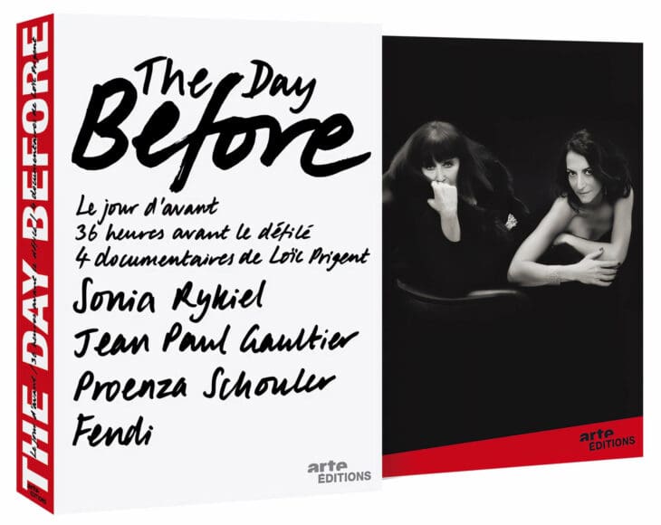 Ich&Kar dessine le coffret mode « The day before » pour Arte. 4 grandes maisons, 4 grands créateurs captés par la caméra de Loïc Prigent