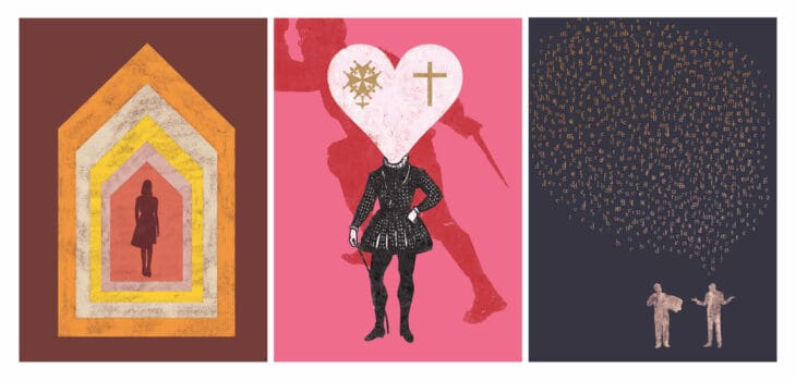 Ich&Kar conçoit un programme entièrement illustré avec des dessins en craie et pochoir pour la saison 2012 des Théâtres de Marseille.