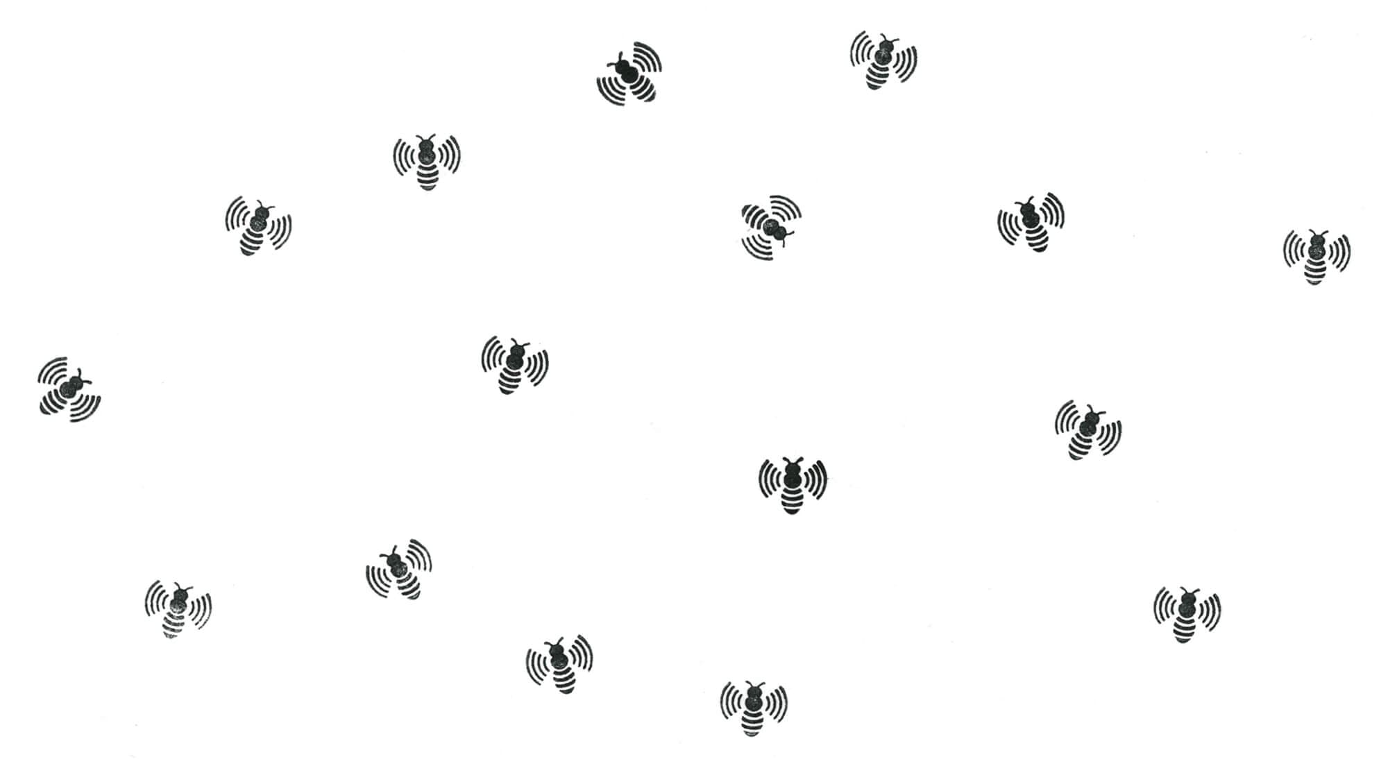 L'abeille, symbole de l'agence BETC, design ichetkar