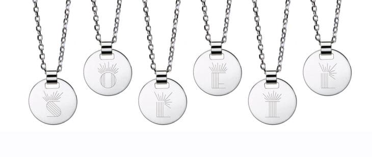 Medailles de la collection soleil, dessinée par Ichetkar pour la maison Christofle.