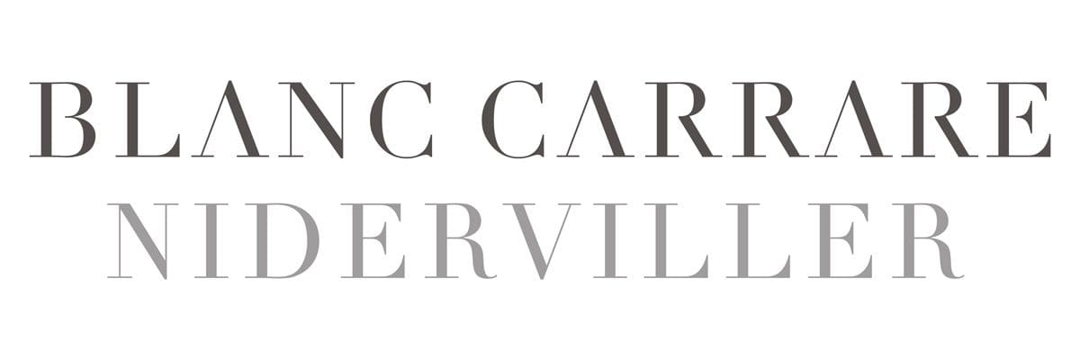 Identité visuelle du marbrier Blanc Carrare signée Ich&Kar