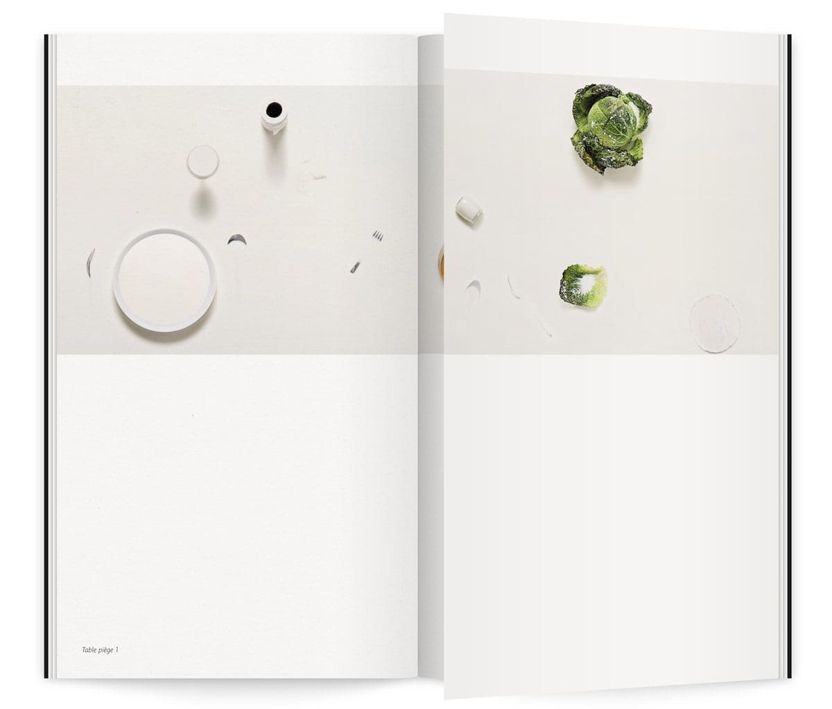 Catalogue de l'exposition Lac de Colombe Clier qui revisite des tableaux emblématiques de l’histoire de l’art en mettant en scène la puissance attractive et irrésistible du lait pour la Milk Factory, design Ich&Kar