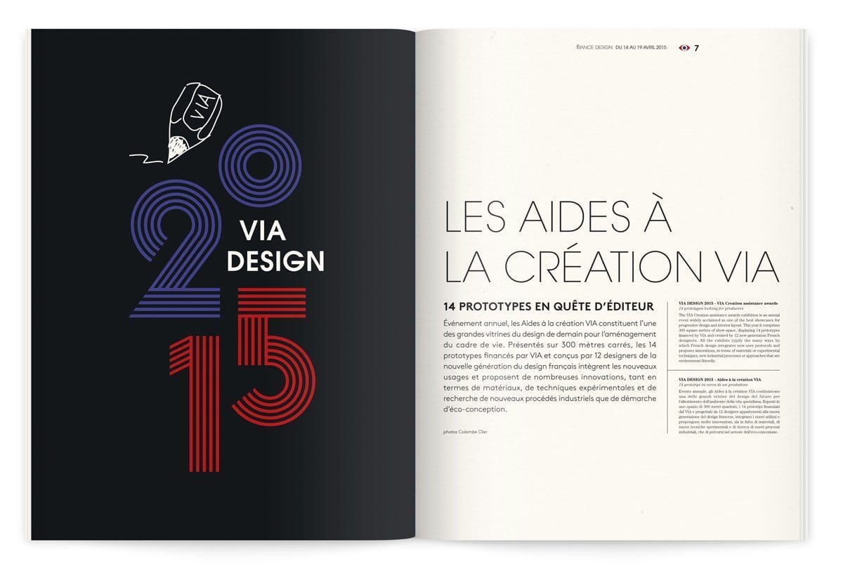 France Design 2015 catalogue Design Ich&Kar VIA