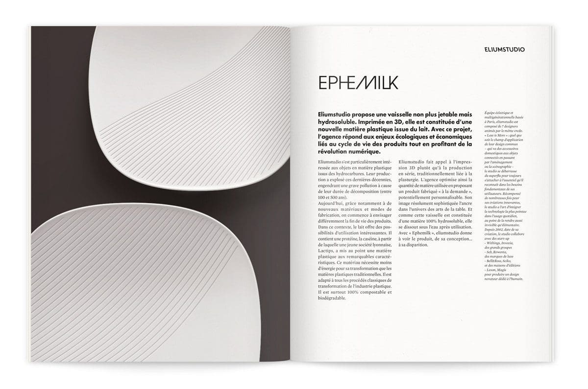 Eliumstudio pour la MilK , catalogue dessiné par ichetkar
