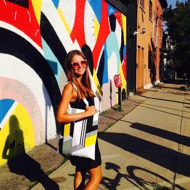 Photo du tote bag dessiné par Ichetkar pour eram