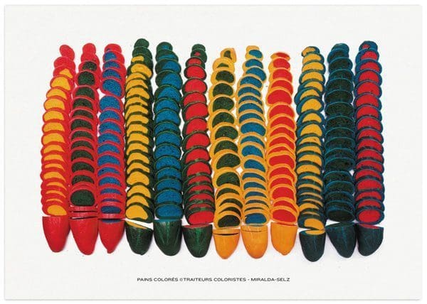 Recto de l'invitation pour l'exposition Offerings de Dorothée Selz