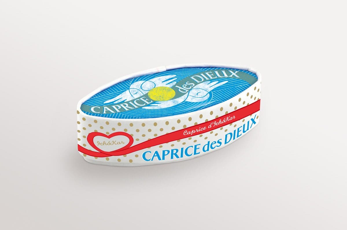 ichetkar caprice des dieux anniversaire 60 ans ange matisse packaging