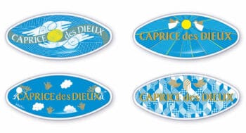 Packaging d'exception par Ichetkar pour les 60 ans de caprice des dieux, le célèbre fromage propose 60 designs exclusifs en édition limitée.