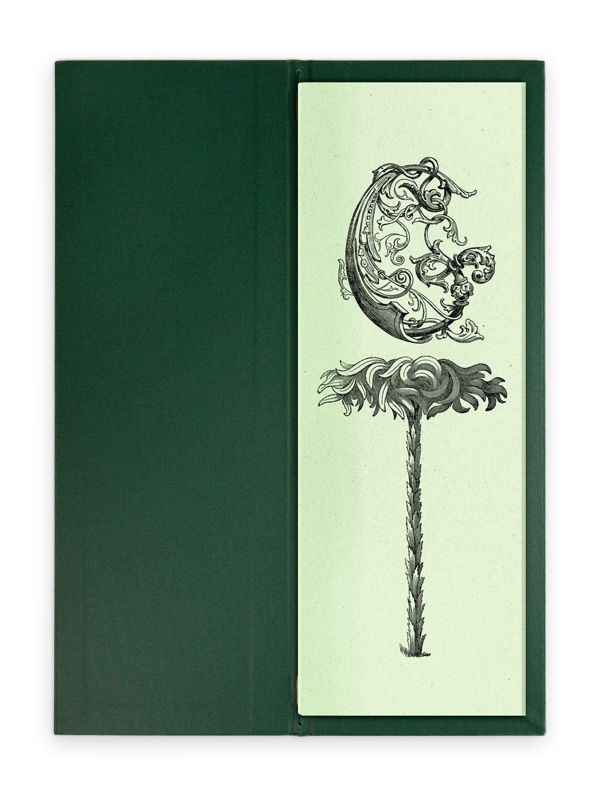 Papier vert buvard sur toile sapin pour se fondre dans les jardins du Glade. pour le sketch signé IchetKar