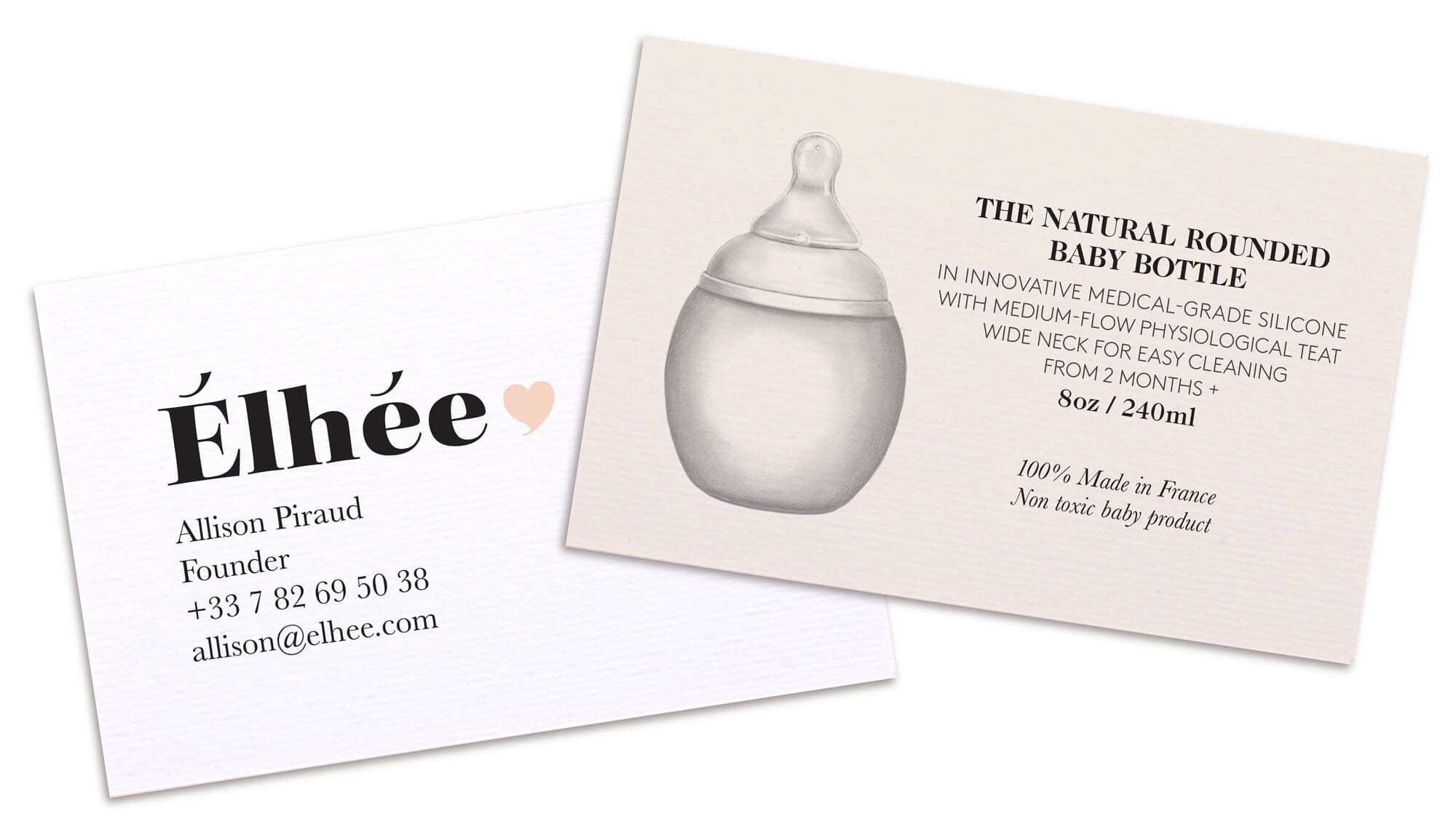 cartes de visites pour le Bibrond nature