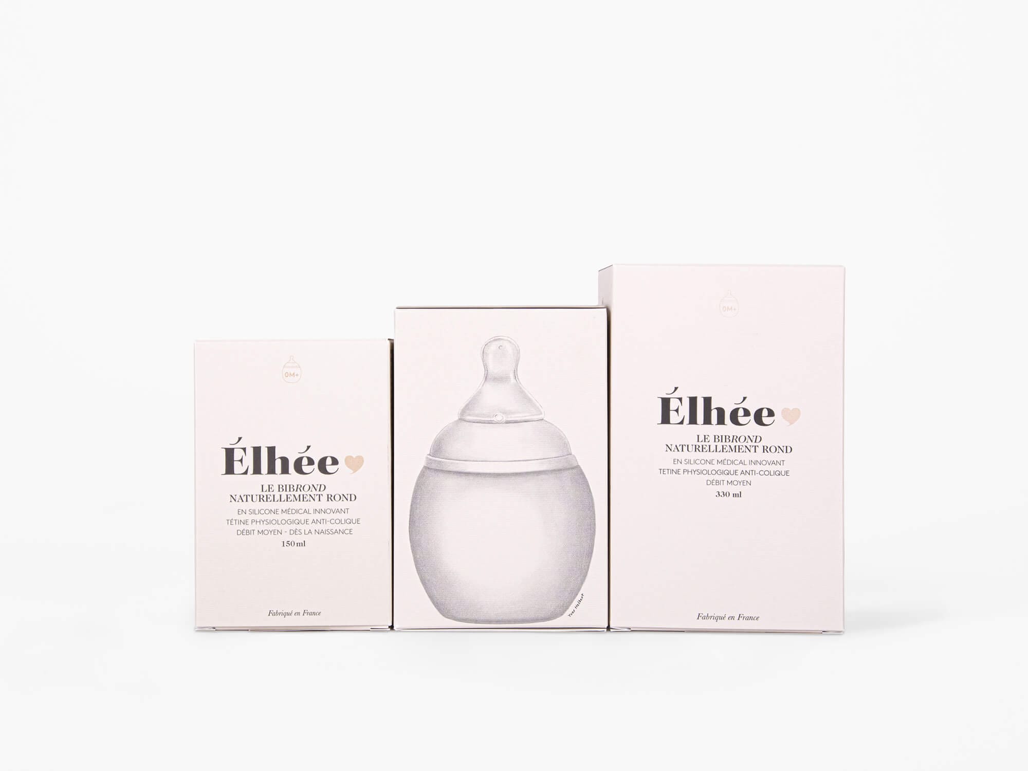 Ich&Kar conçoit le packaging des deux modèles, 250 et 150ml ainsi que la notice, sur un délicat papier nettuno pesca