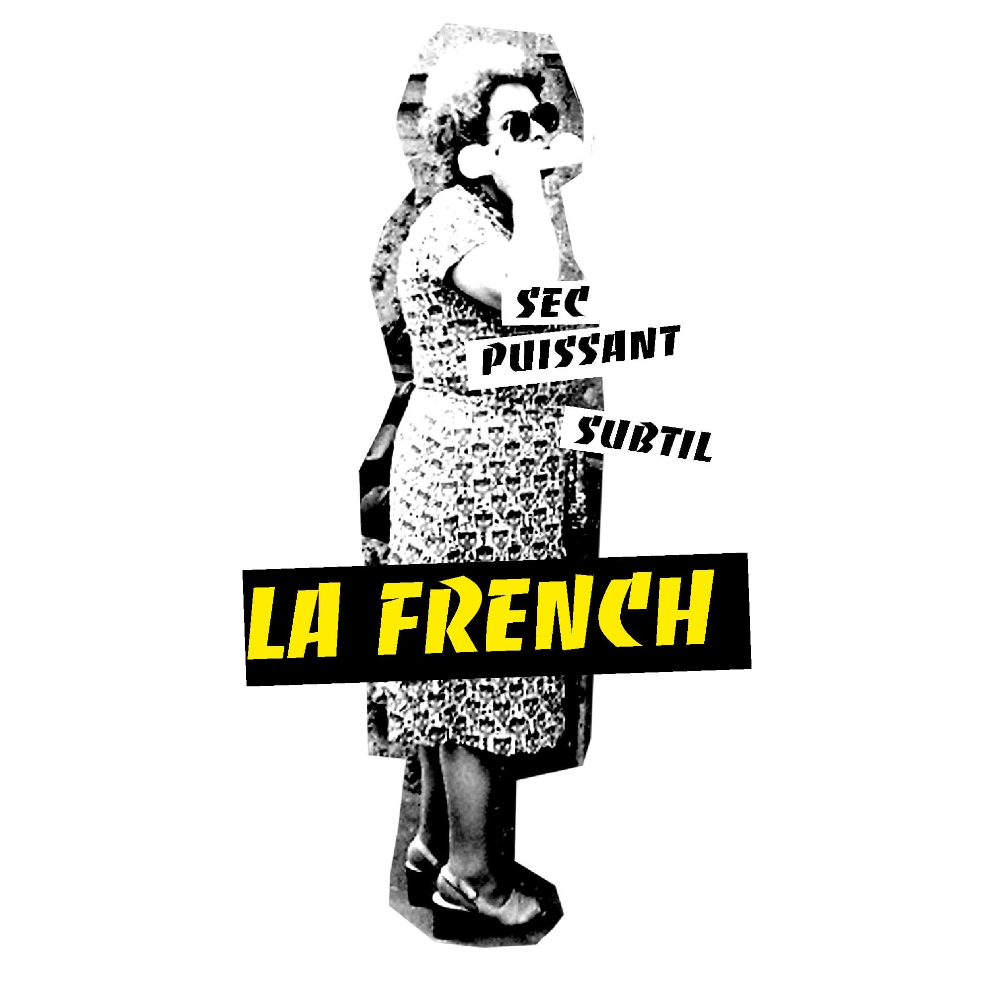 Illustration signée IchetKar pour la carte Coktails Signtaures 2018de Andy Wahloo: 'La French' trafique d'opium chez Mémé