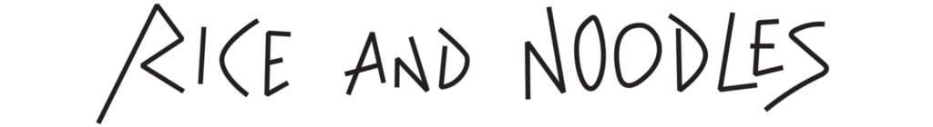 logo Rice and noodles pour le groupe Street BKK, design IchetKar