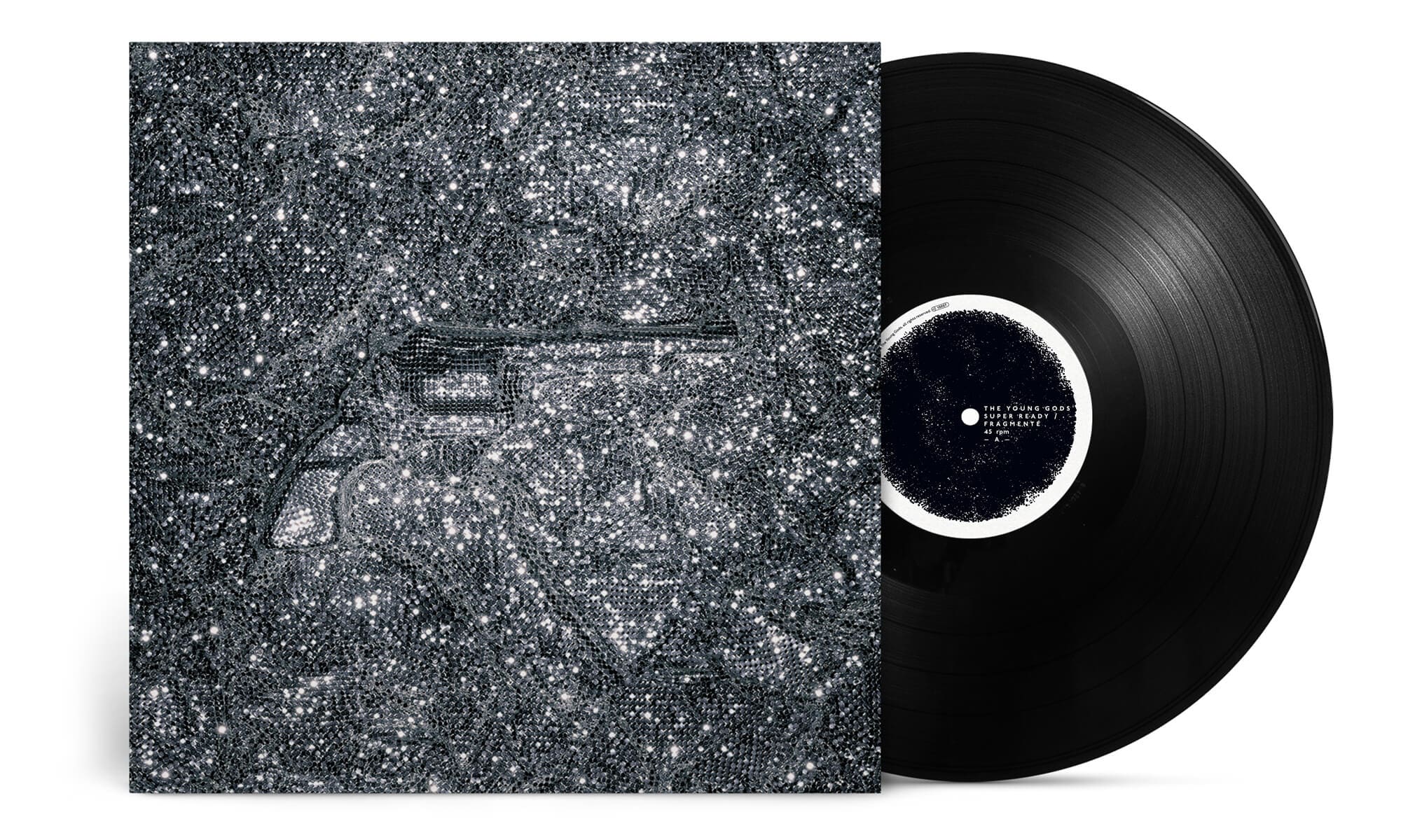 Vinyl des Young Gods, super ready Fragmenté, design IchetKar