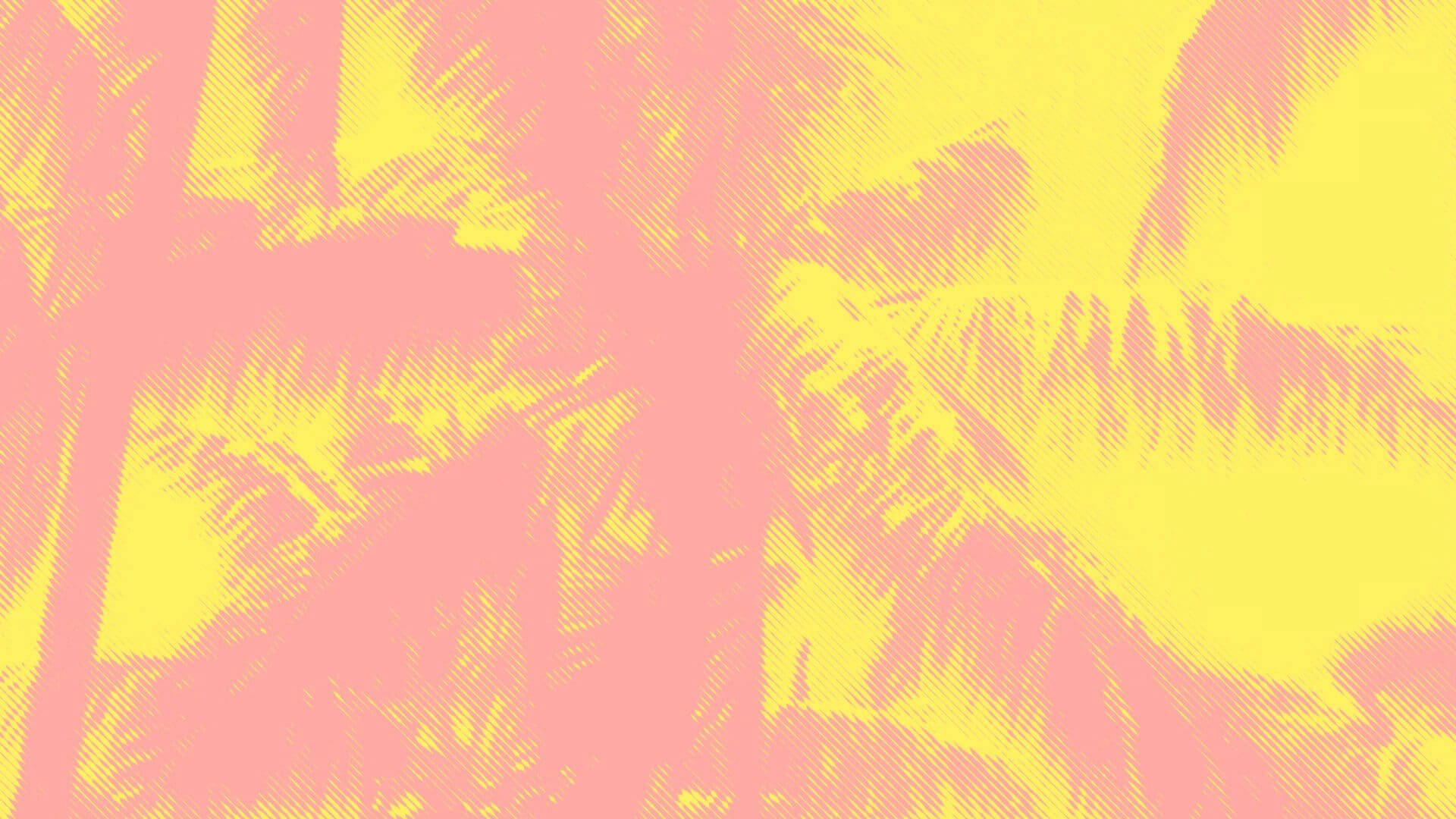 palmiers graphiques du clip de Vanessa Paradis tout en trame bitmap. film réalisé par Anne Rohart et Helena Ichbiah