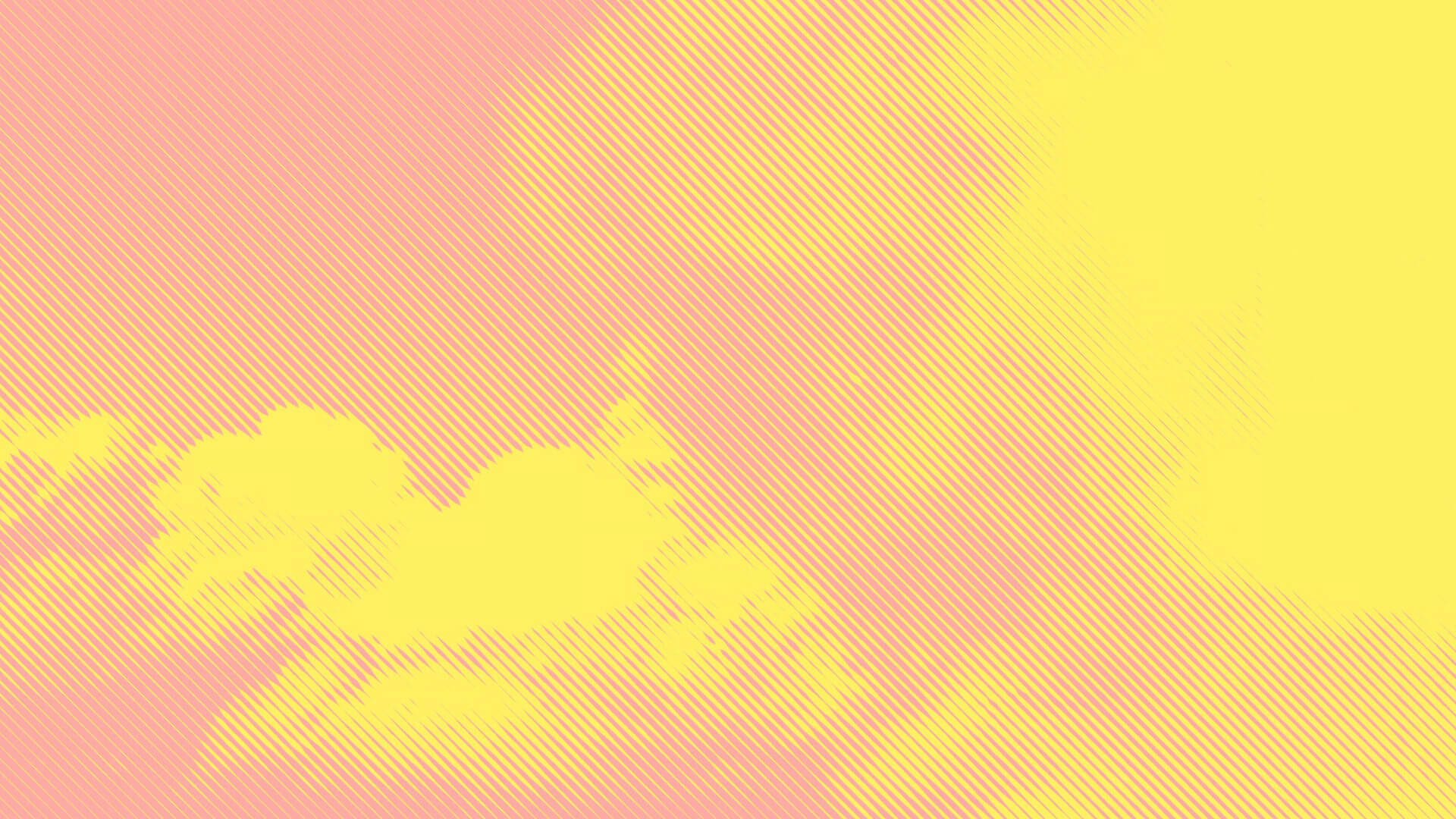 images tramées rose et jaune issues du clip de Vanessa Paradis "vague a l'âme soeur"d'Anne Rohart et Helena Ichbiah