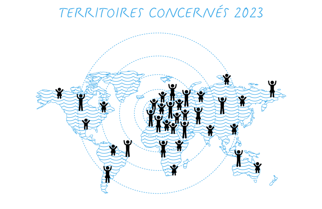 illustration pour Ifremer des territoires concernés, design Ichetkar