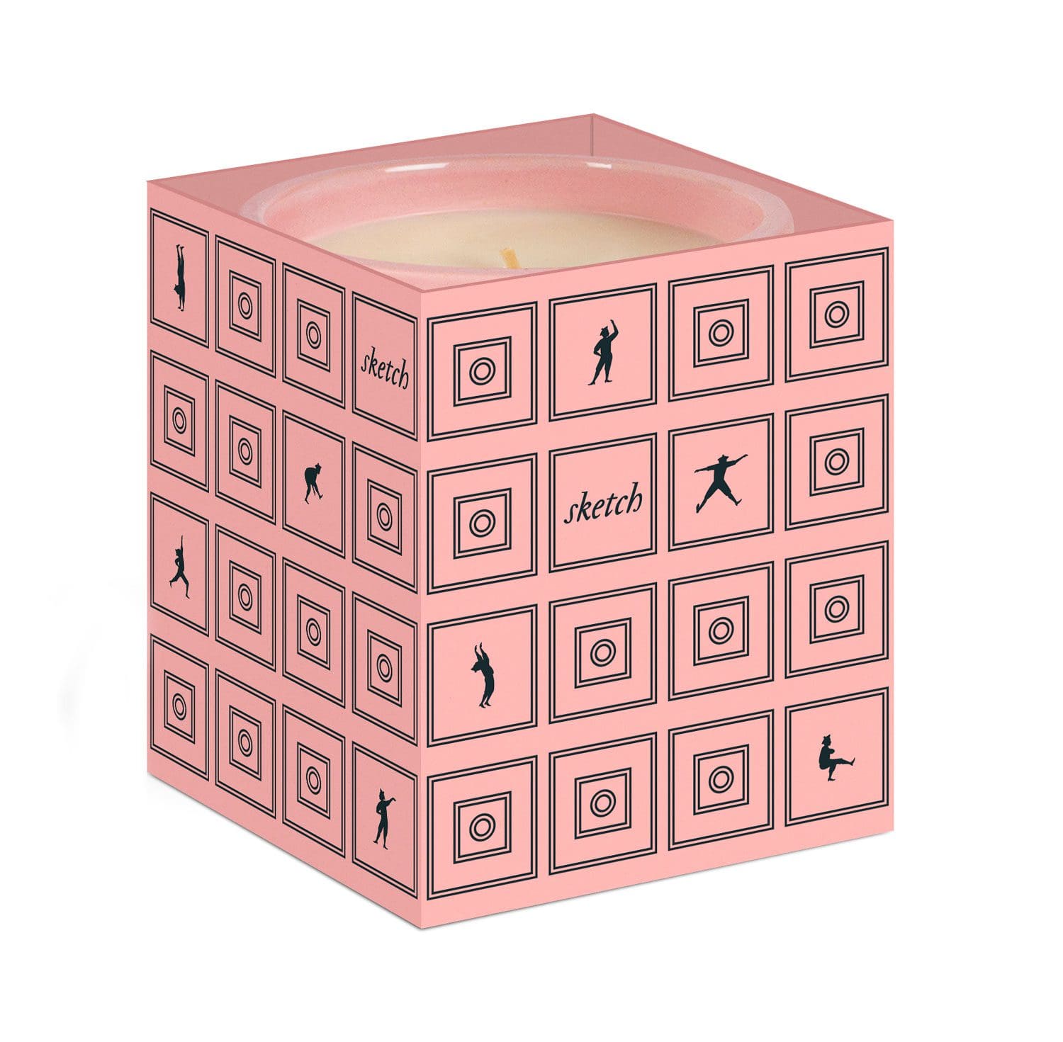 sketch powder candle designed by Ich&Kar for sketch London