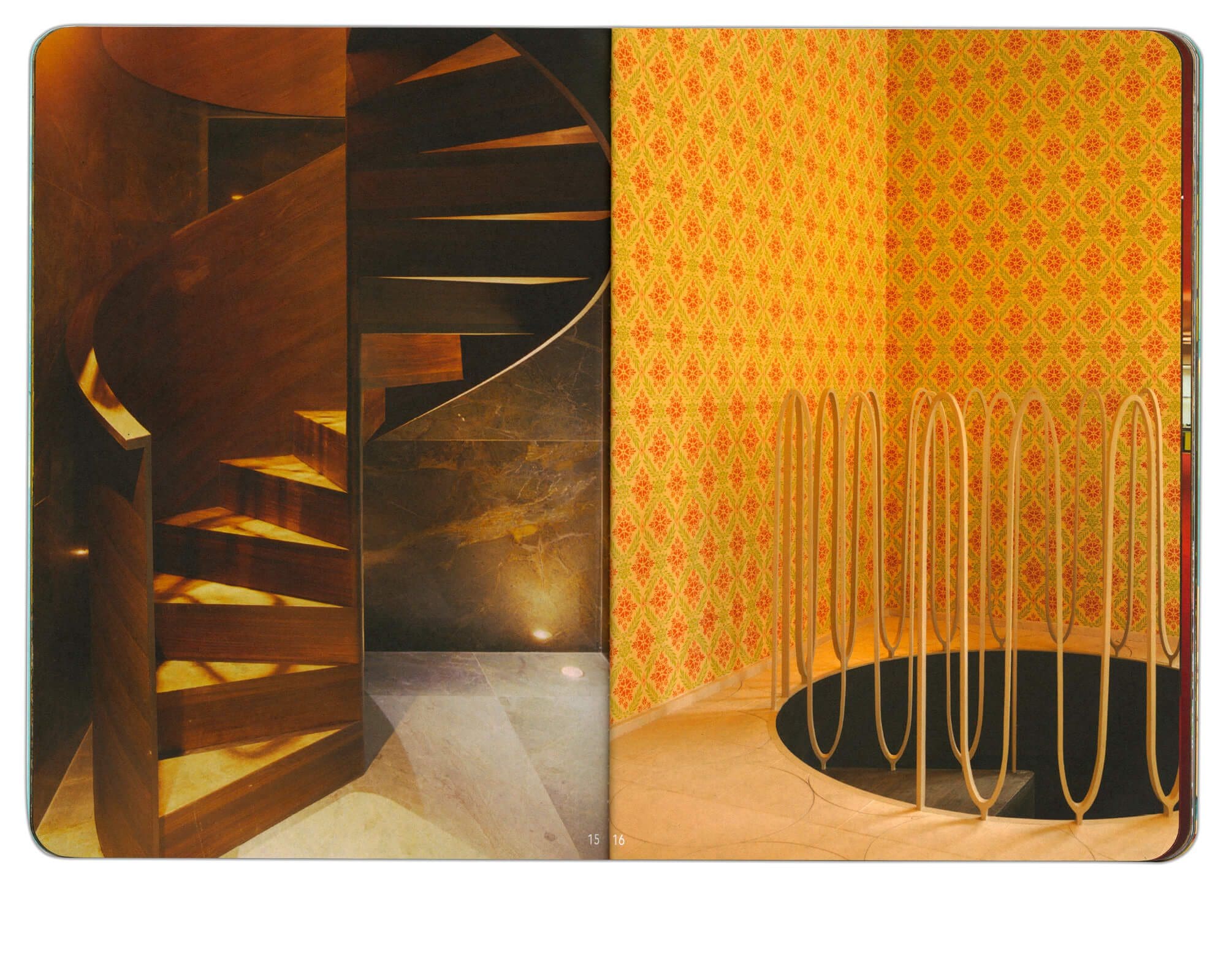 double page du livre COLORS 2021 pour annabel Karin Kassar, design ichetkar
