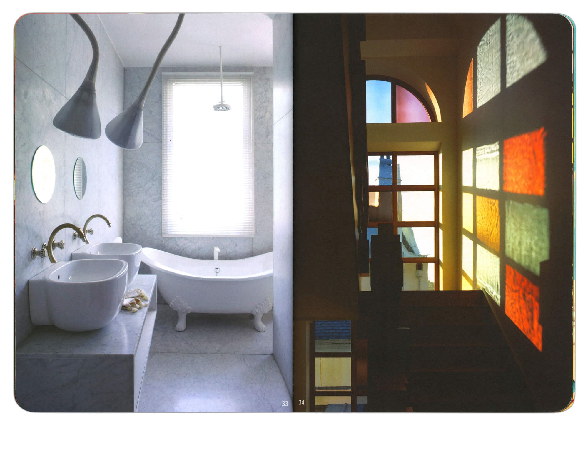 double page du livre COLORS 2021 pour annabel Karin Kassar, design ichetkar