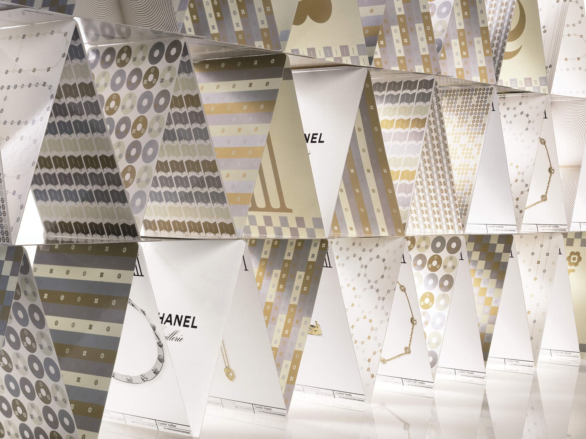 Le dossier de presse pour Chanel, un jeu de carte, Direction artistique IchetKar