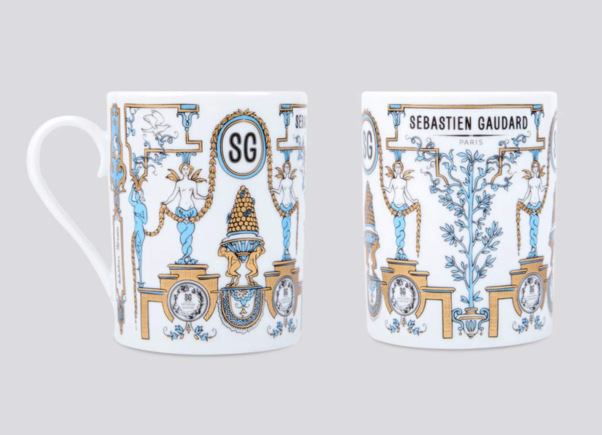 habillage de la tasse Bernardaud par IchetKar pour Sebastien Gaudard