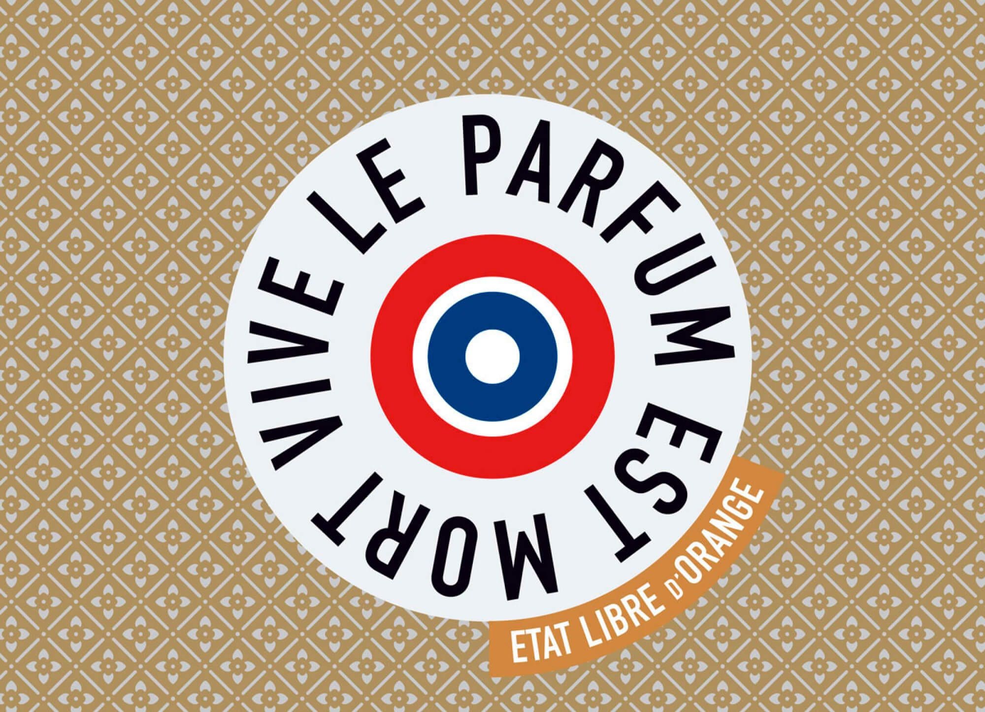 L'identité visuelle pour le parfumeur état libre d'orange, design IchetKar