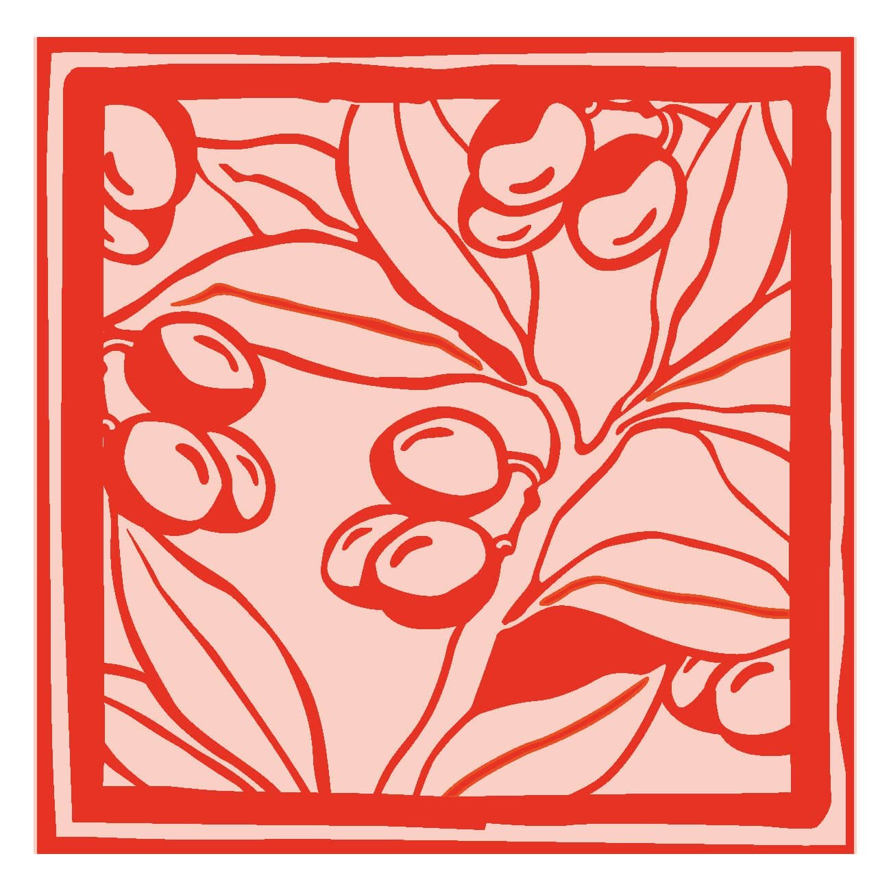 IchetKar dessine des carreaux représentant des éléments en rapport avec l’univers de la marque, de celui de la cuisine et de son chef Marcolino